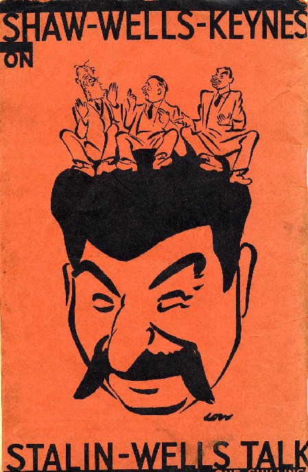 Caricature parue aprs la rencontre Wells-Staline
